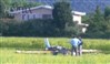 تصویر اولین عکس از سقوط هواپیمای تفریحی در نمک آبرود - چالوس / تصاویر لاشه هواپیما